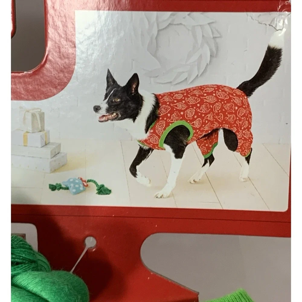 Wondershop Pet Pajamas & Toy Set‎ Size Large Up To 80 lbs Christmas New